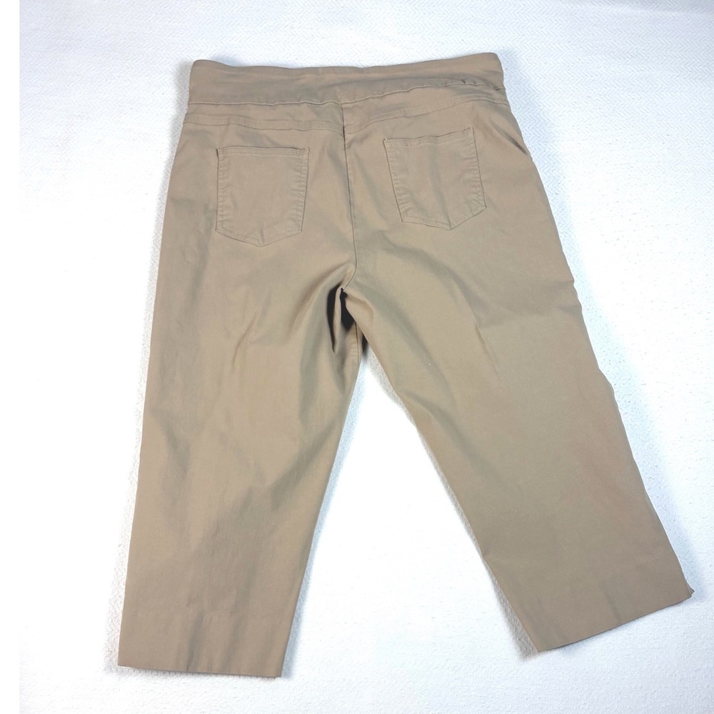 Ruby‎ Rd Khaki Pull On Pants minimalist 18